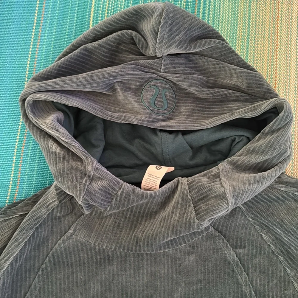 Lululemon Scuba Oversized Hoodie *Velvet Cord - Picture 5 of 6